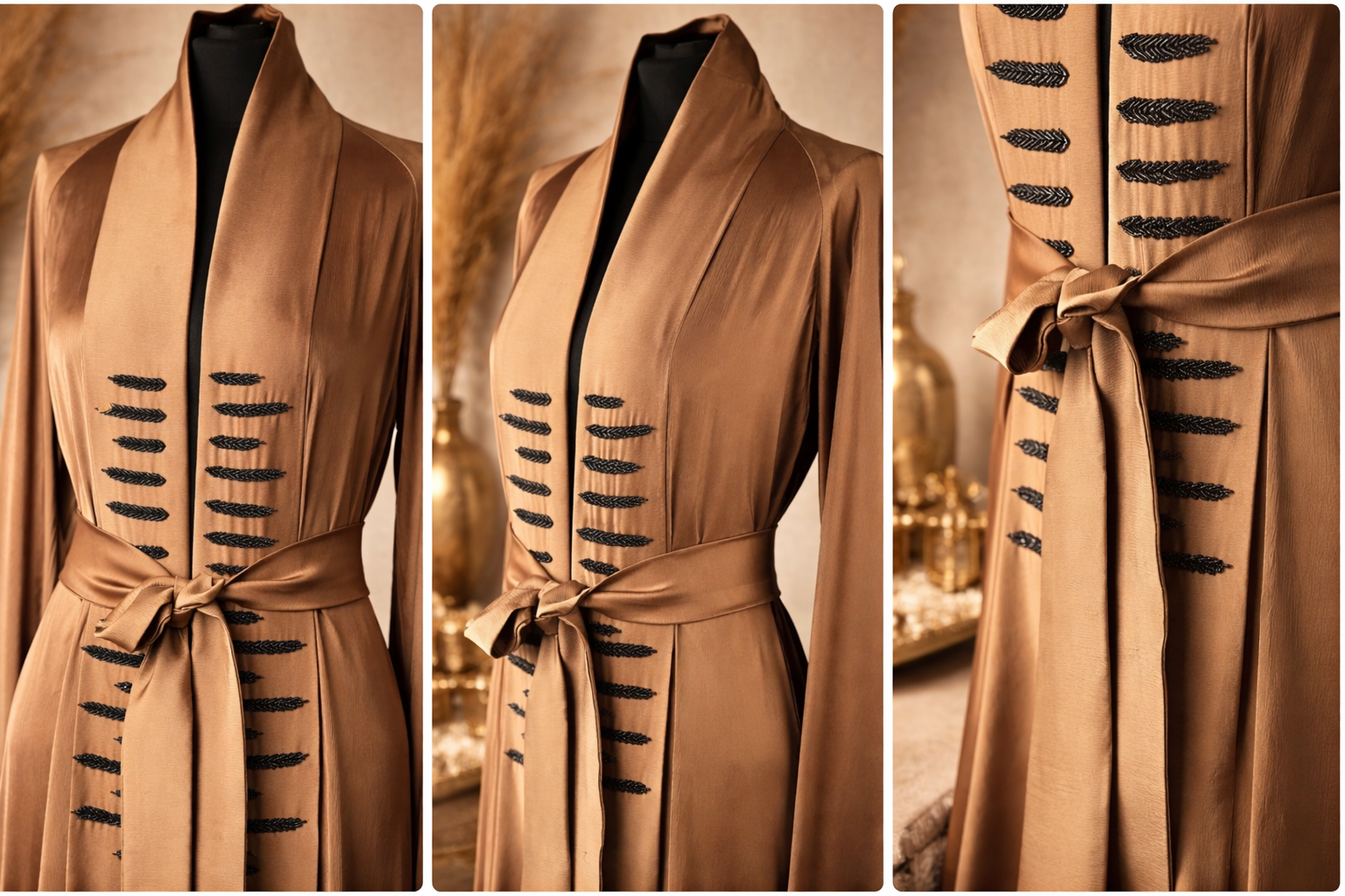 Ember Beadline Abaya