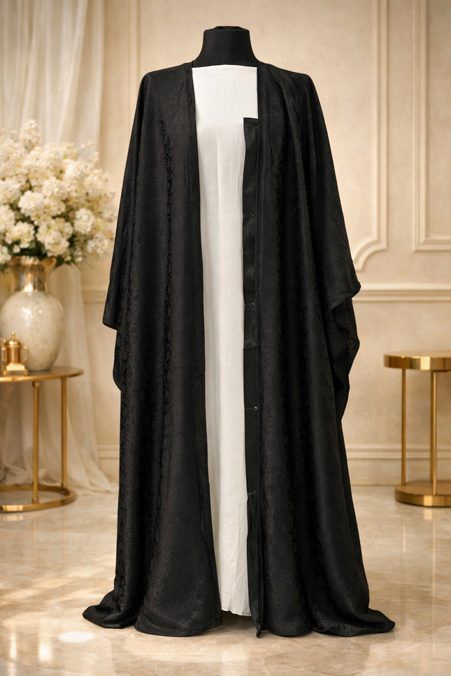 Zafran Print Abaya