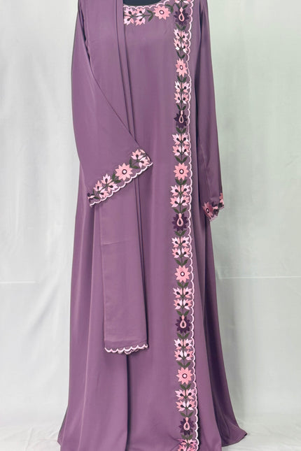 Blossom Edge Abaya