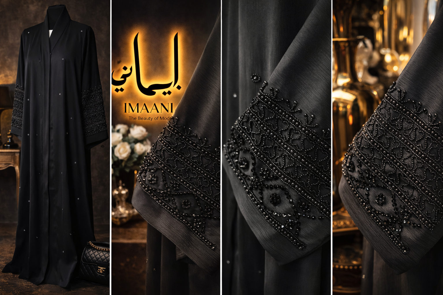 Imperial Noir Abaya