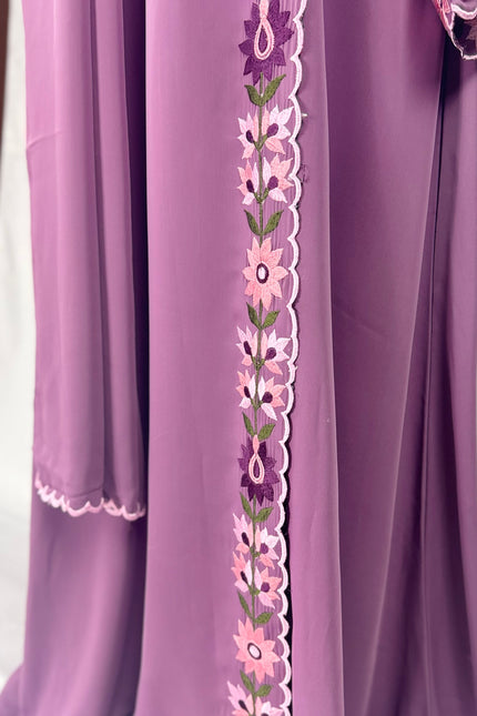 Blossom Edge Abaya