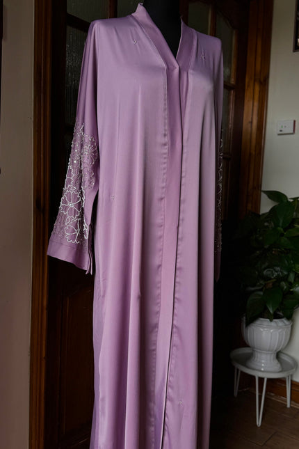 Lilac Bloom Abaya