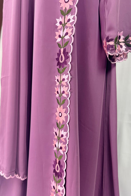 Blossom Edge Abaya